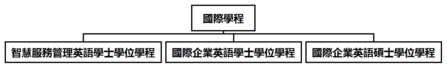 國際學程組織圖